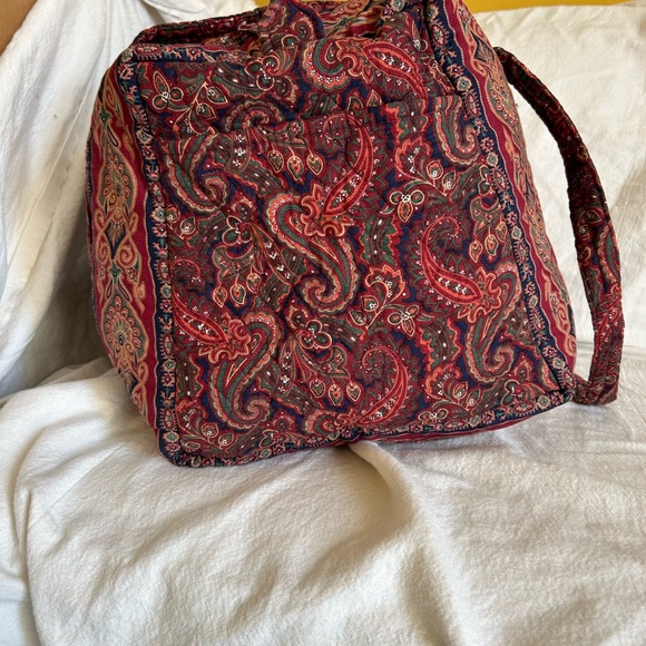 Paisley duffel bag- Vera Bradley 1987 Paisley - Picture 8 of 8